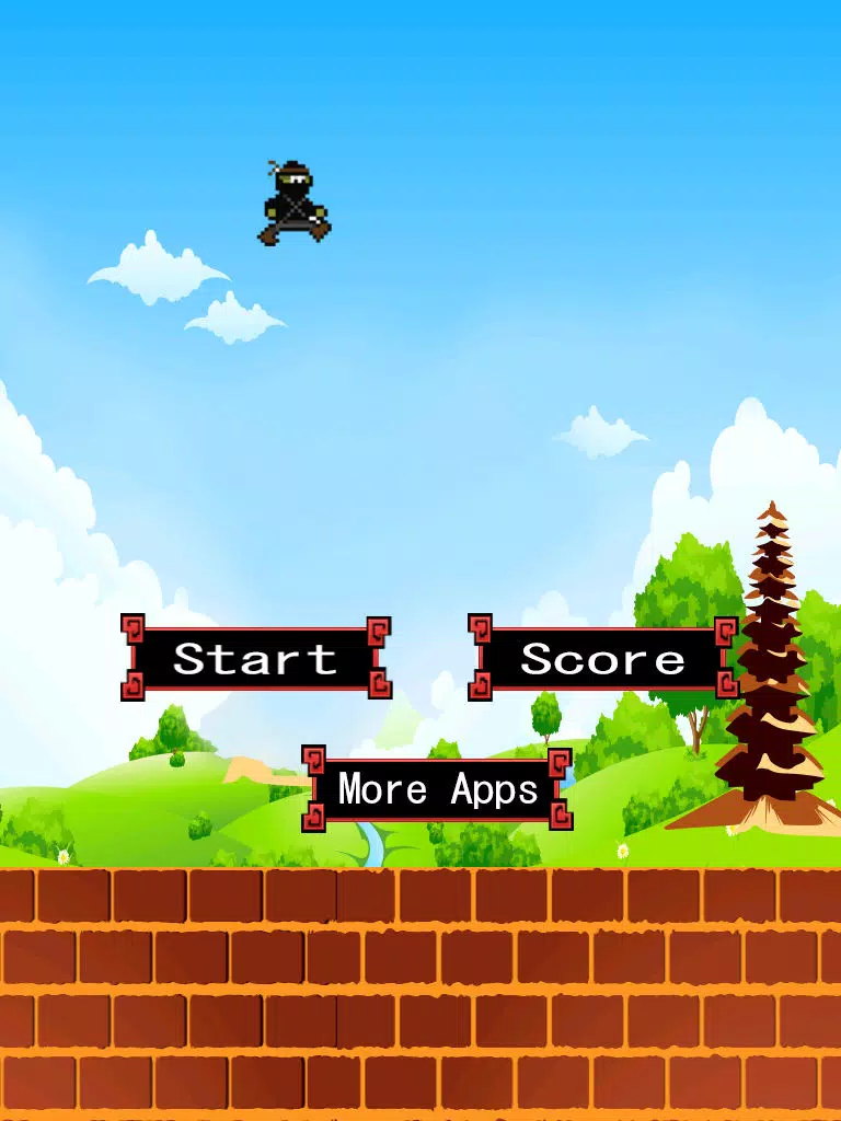A Flying Ninja Samurai Attack FREE iPad  Screenshots