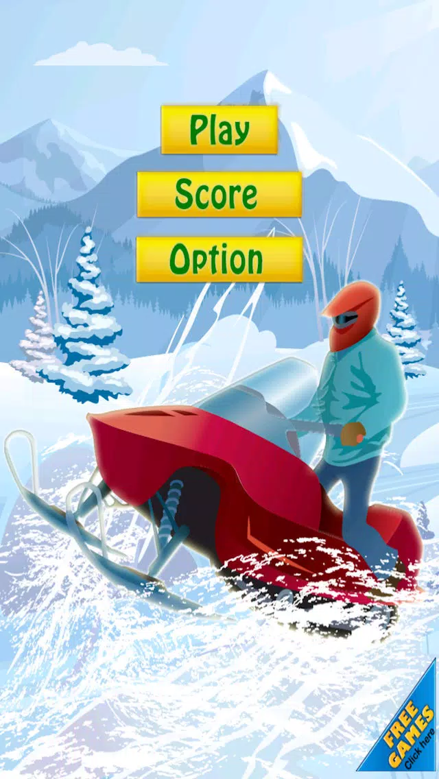 Screenshot di A Snowmobile Frozen Rally Racing - Fun Kids Off-Road Moto Race Blitz