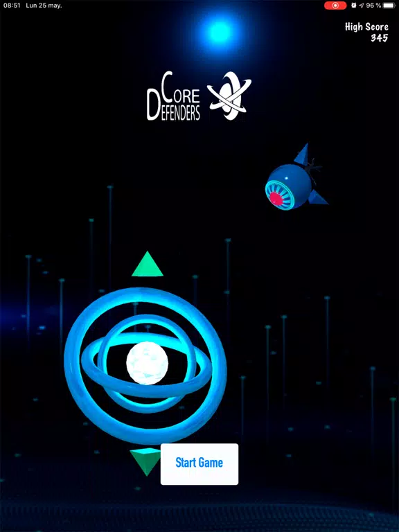 Ảnh chụp màn hình của Core Defenders iPad 