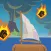 Dodgy Boat - Avoid the fireballs!