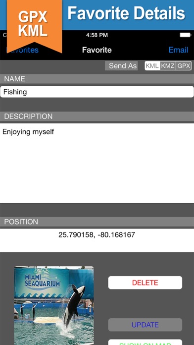GPX KML KMZ Viewer Converter Screenshots