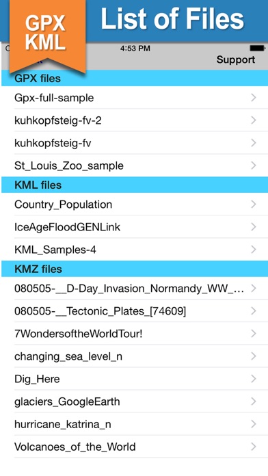 GPX KML KMZ Viewer Converter Screenshots