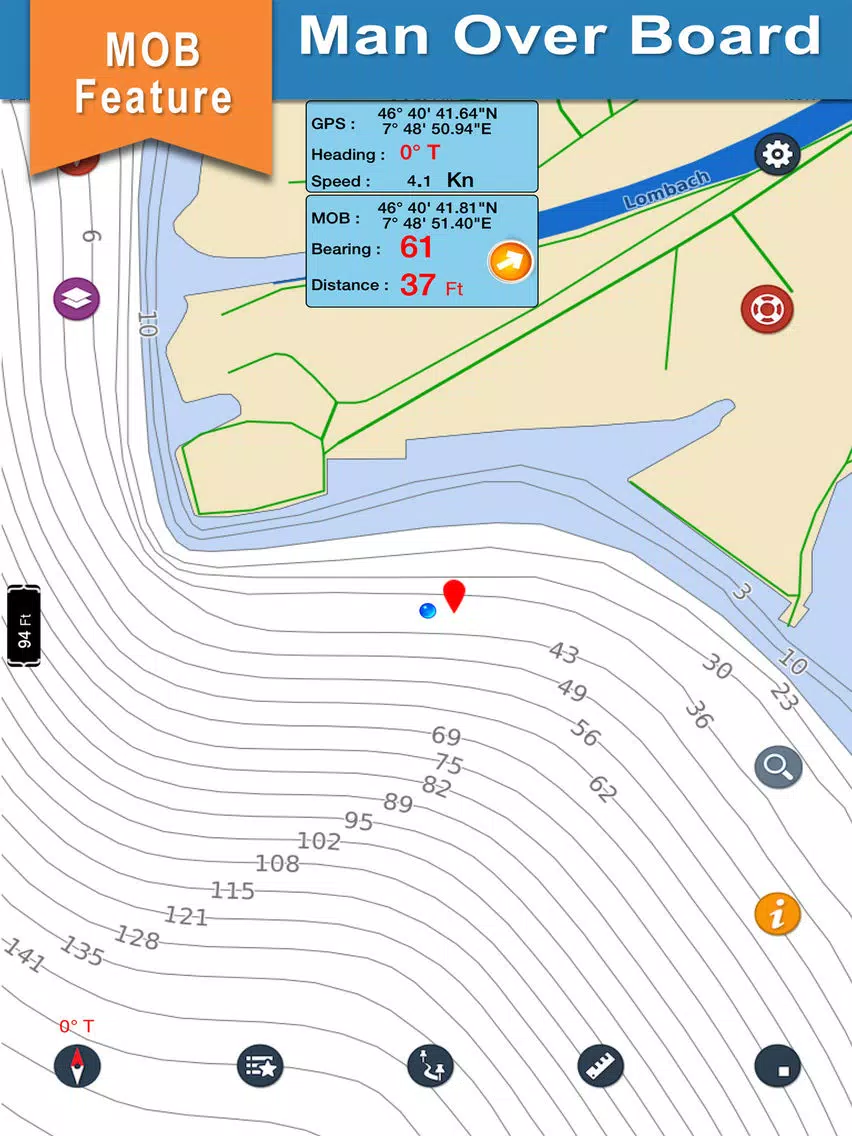 Kentucky & Barkley offline lake and park trails iPad Screenshots