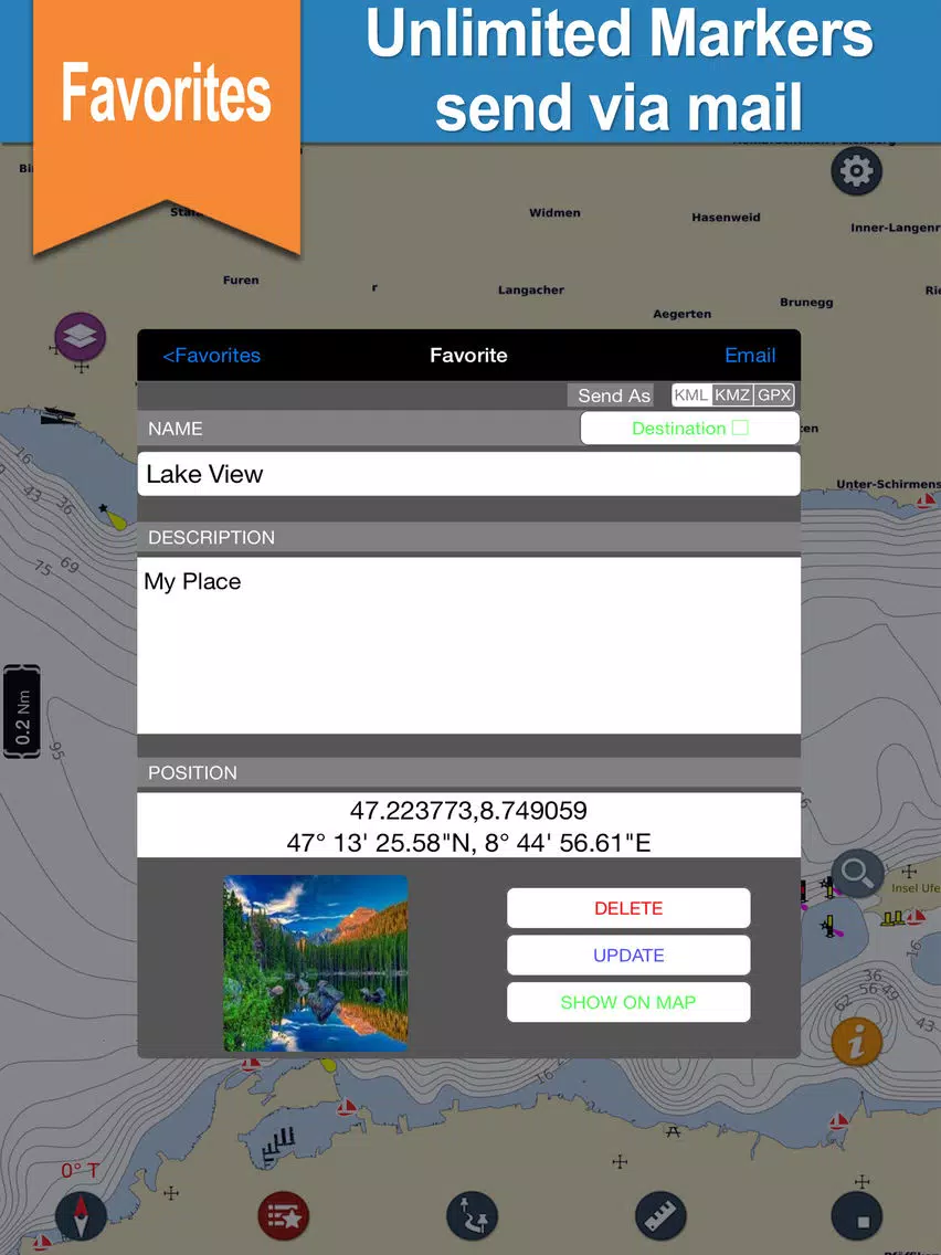 Kentucky & Barkley offline lake and park trails iPad Screenshots
