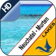 Neuchatel & Morat Lake offline nautical sail chart