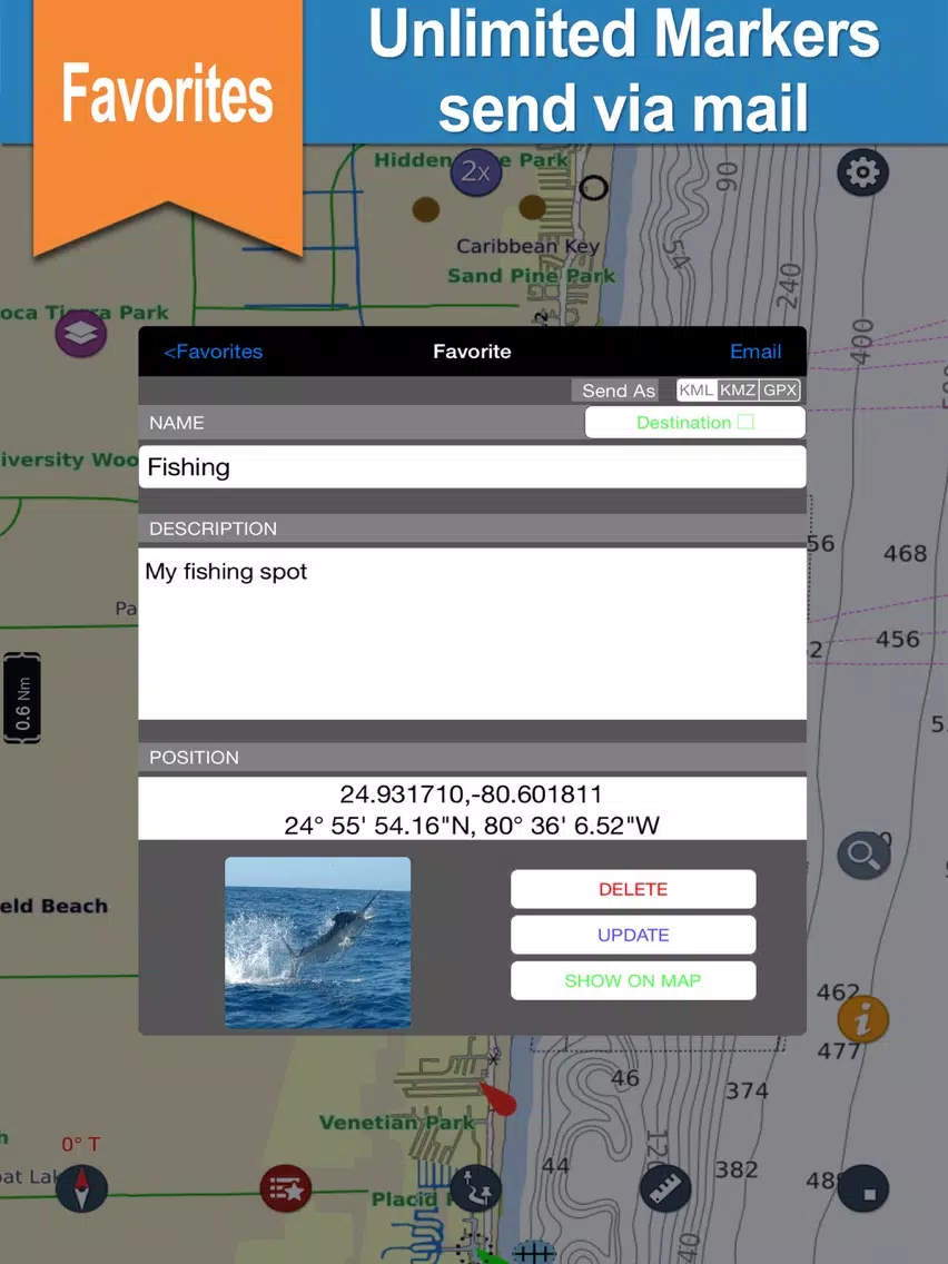 New Jersey Charts For Sailing iPad Screenshots