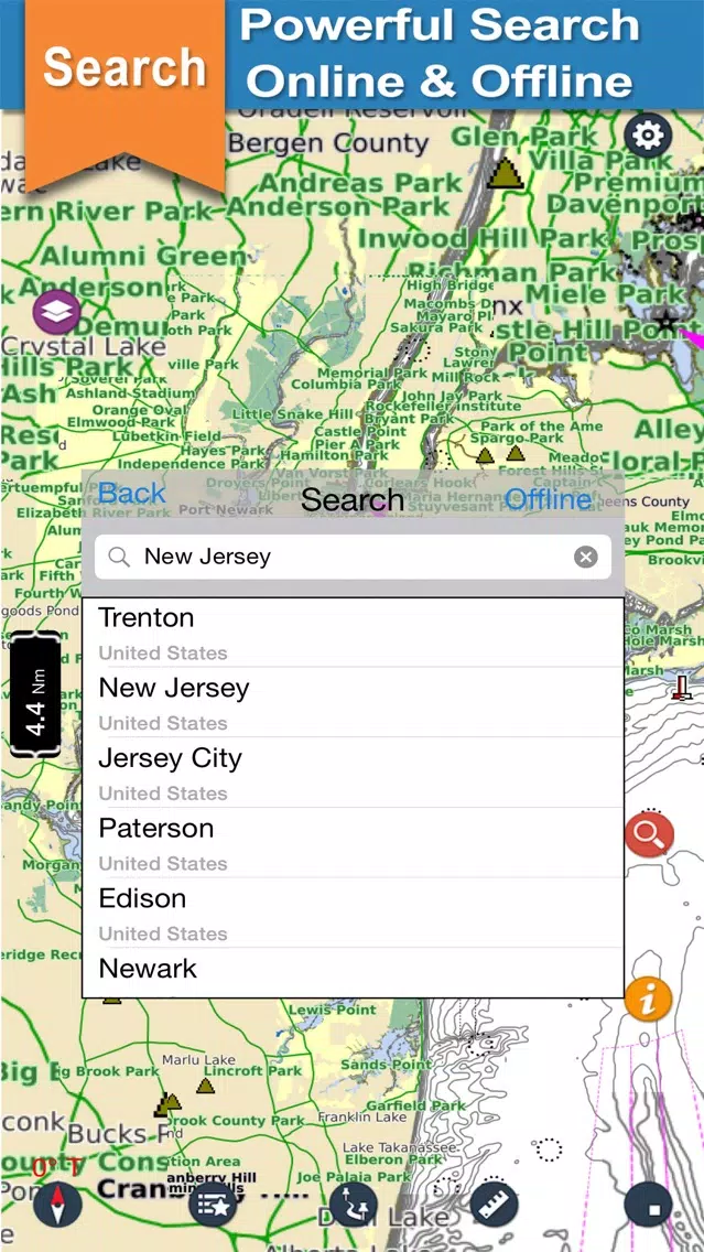 New Jersey Charts For Sailing Screenshots