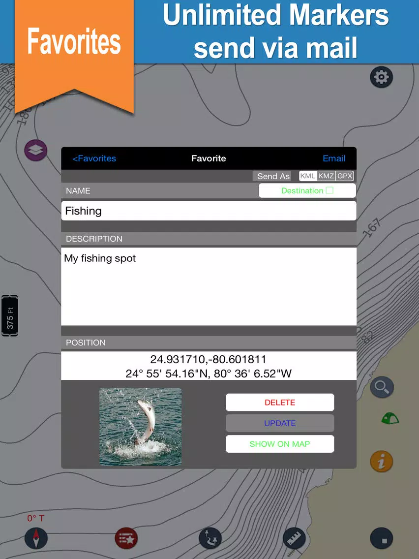 Pokegama lake & Golden Anniversary park gps trails iPad Screenshots
