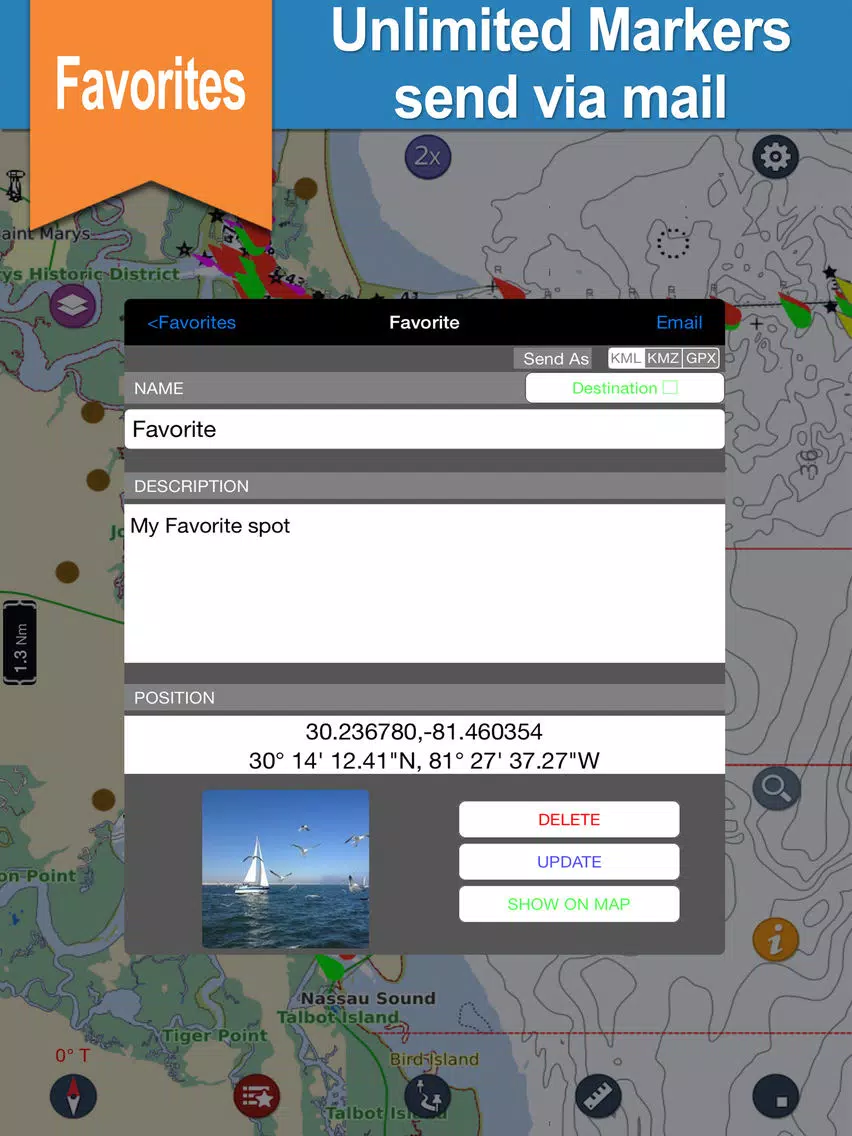 Spain Atlantic Nautical Charts iPad Screenshots