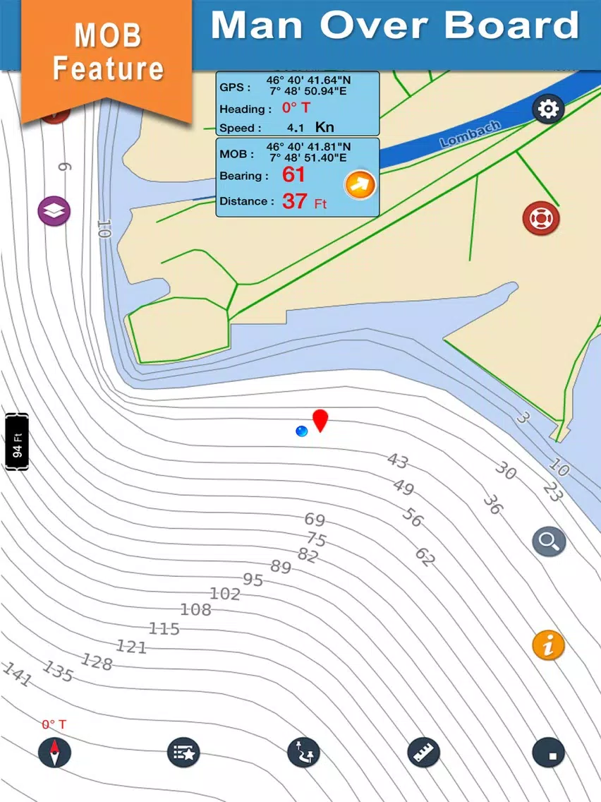 Lake Texoma gps offline nautical chart for boaters iPad Screenshots