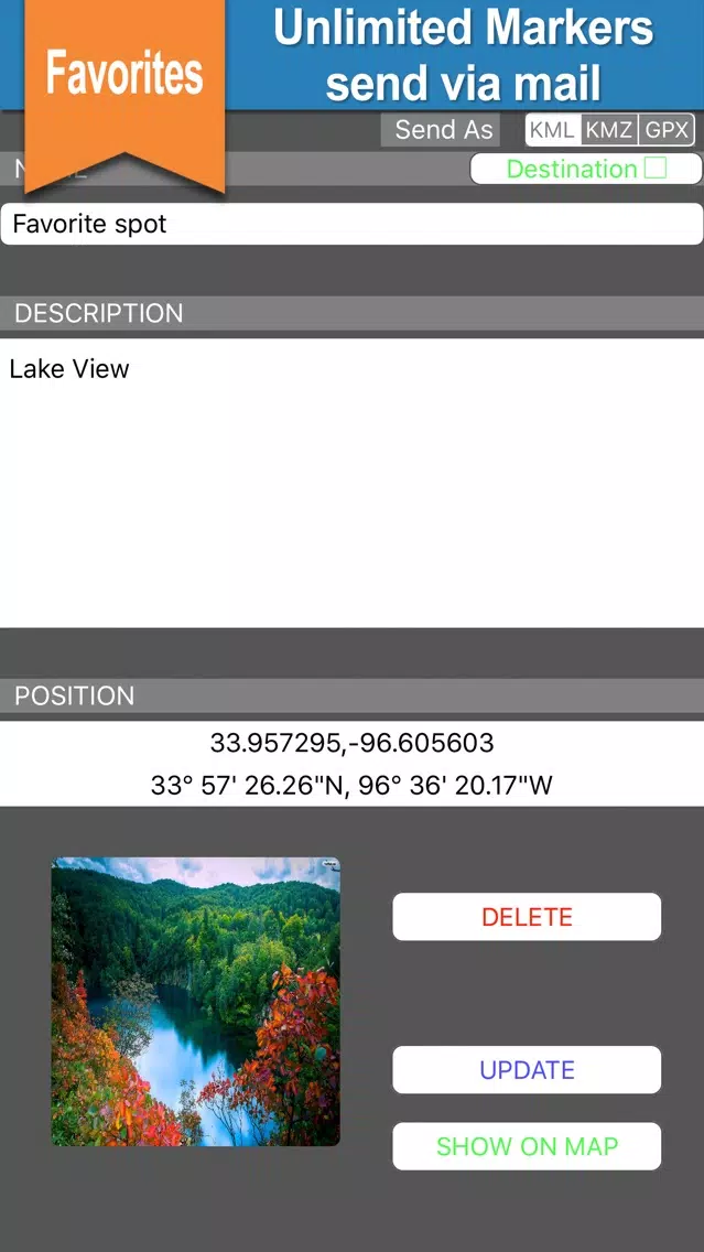 Lake Texoma gps offline nautical chart for boaters Screenshots
