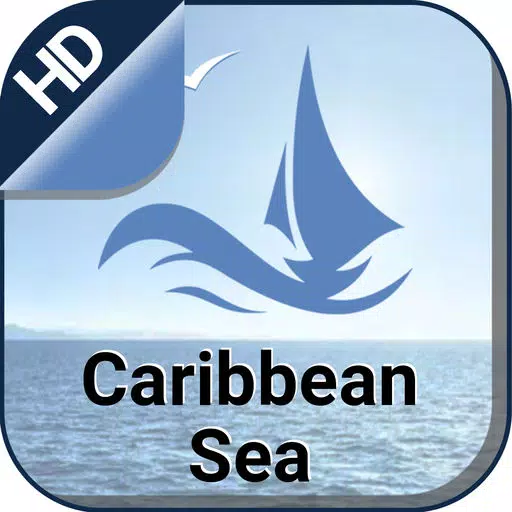Caribbean Sea fishing charts