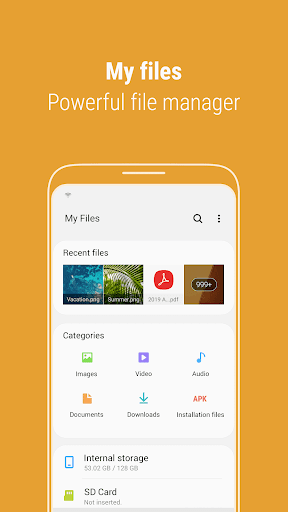 Samsung My Files Screenshots
