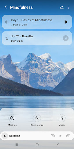 Samsung Health Screenshots