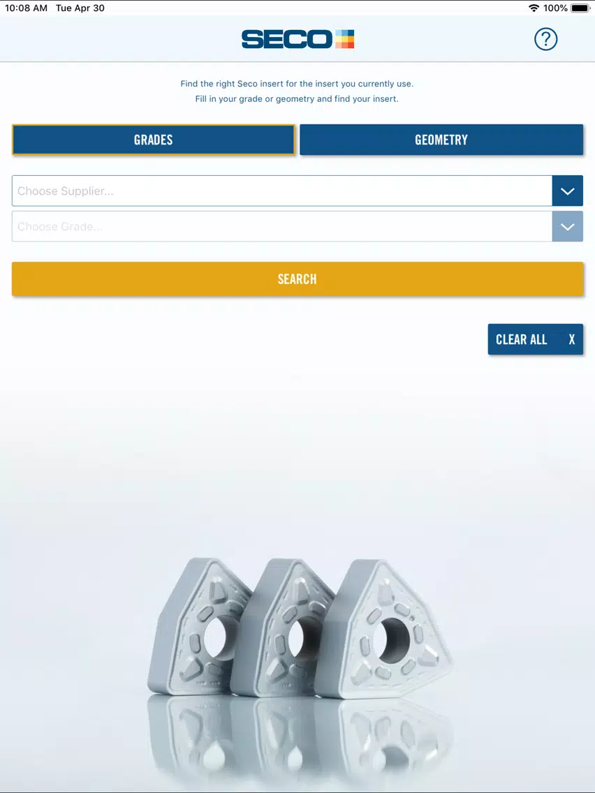 Seco Compare iPad Screenshots