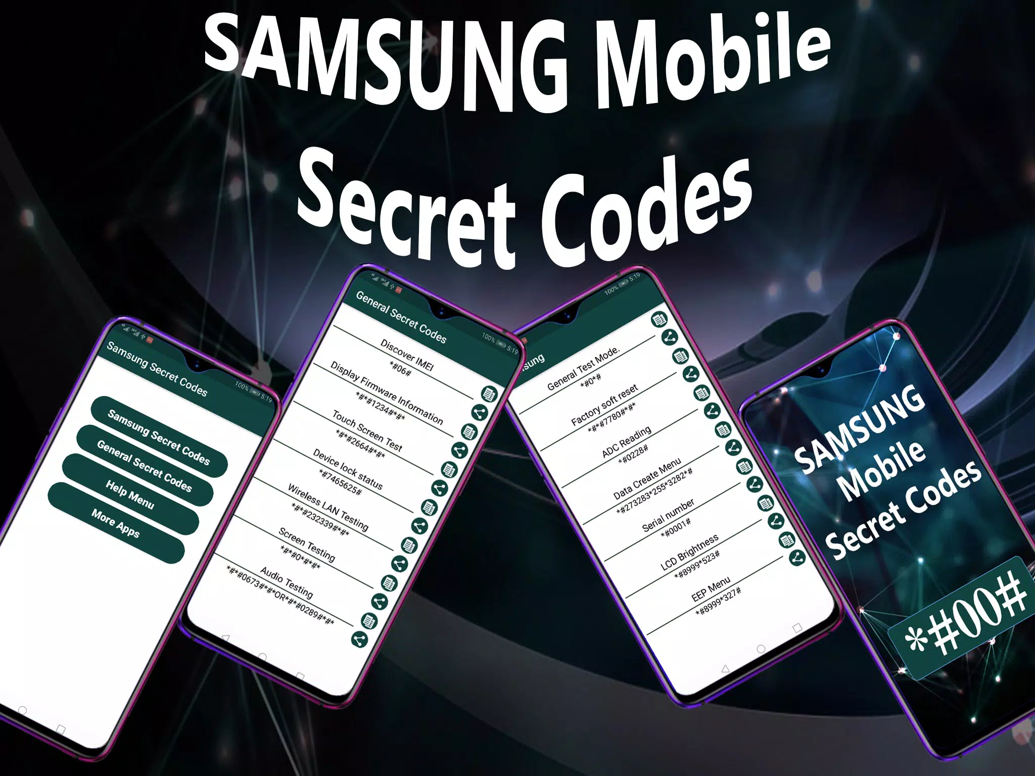 Secret Codes For Samsung Screenshots