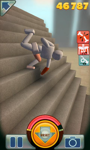 Capturas de tela do Stair Dismount