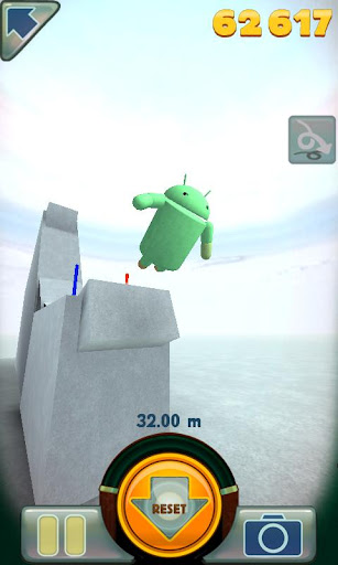 Capturas de tela do Stair Dismount