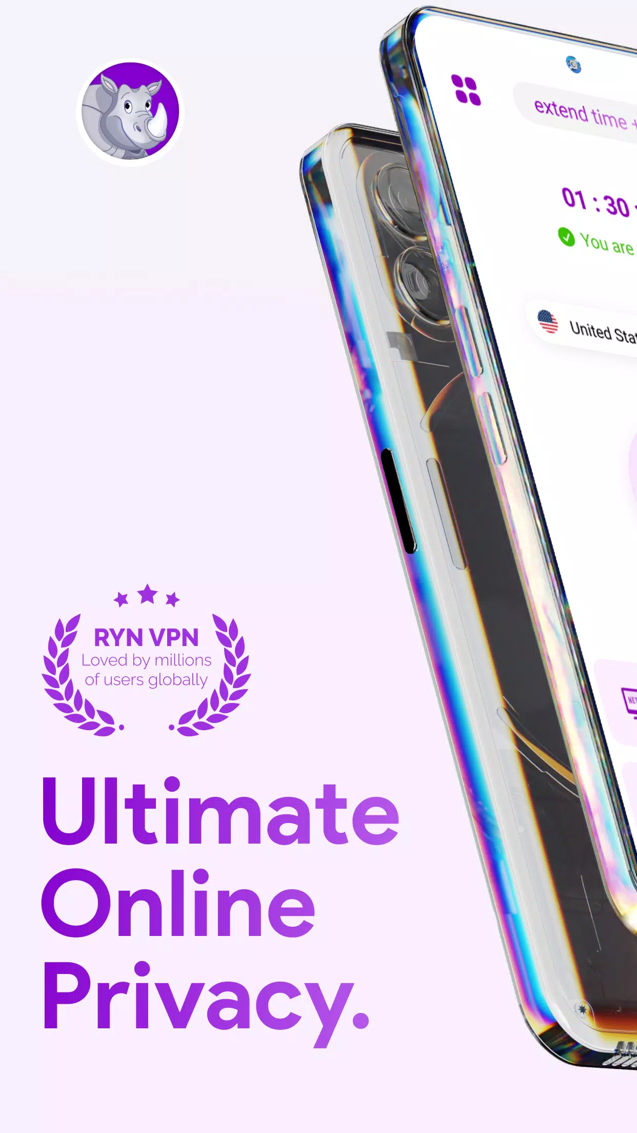 Ryn VPN - Browse blazing fast Screenshots