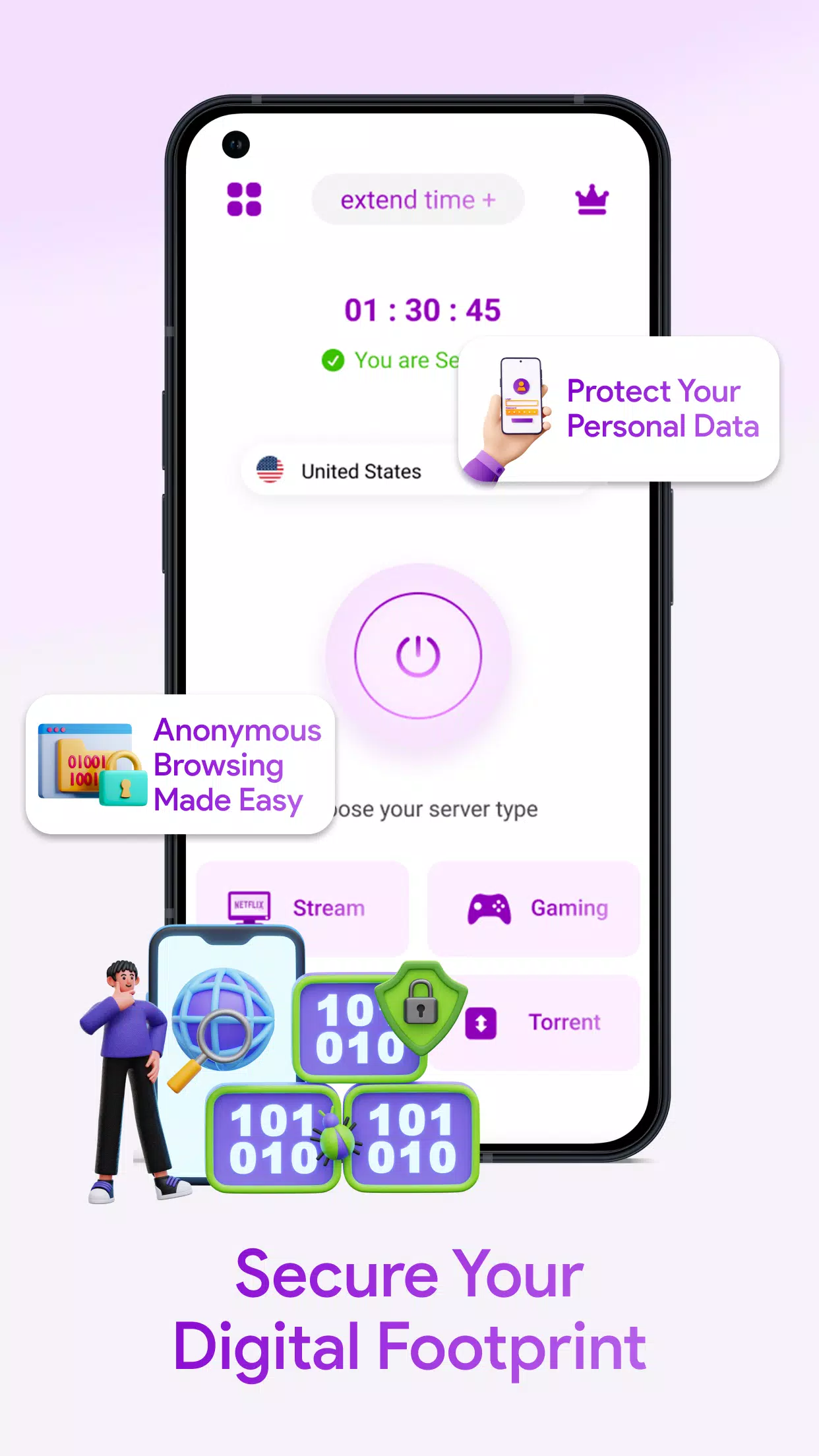 Ryn VPN - Browse blazing fast Screenshots
