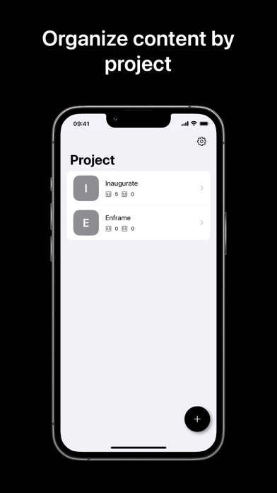 Inaugurate: Mockup Screenshot Screenshots