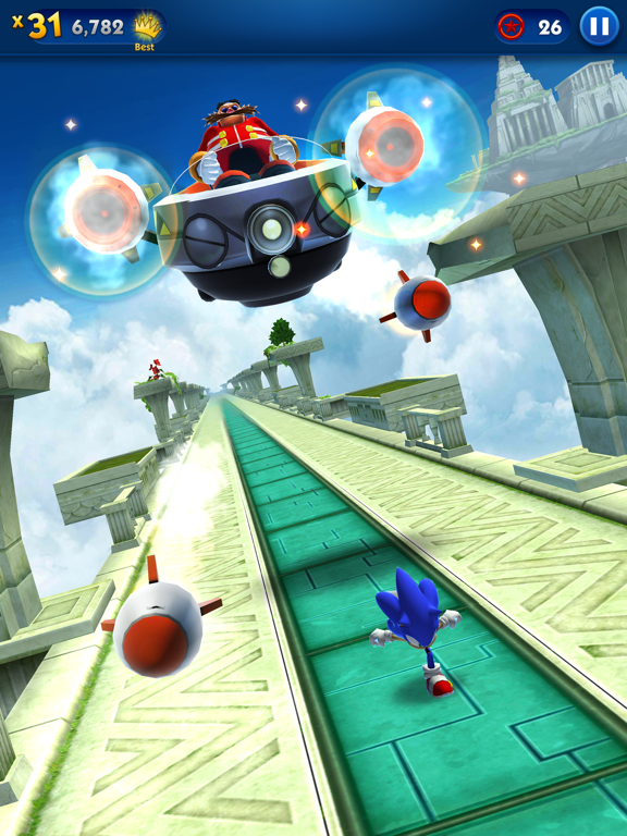 Sonic Dash+ iPad 應用截圖