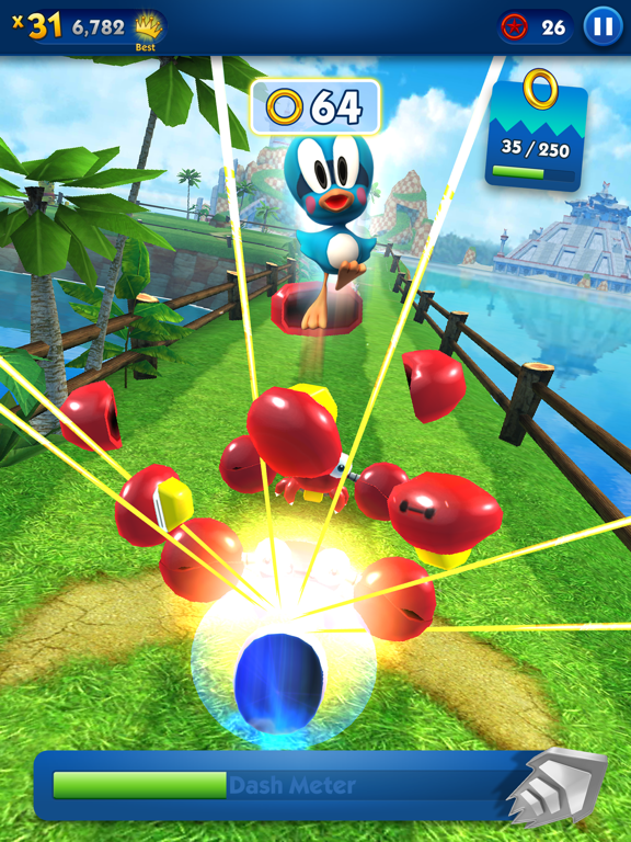 Sonic Dash+ iPad 應用截圖