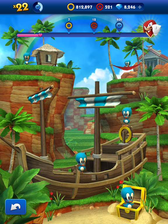 Sonic Dash+ iPad 應用截圖