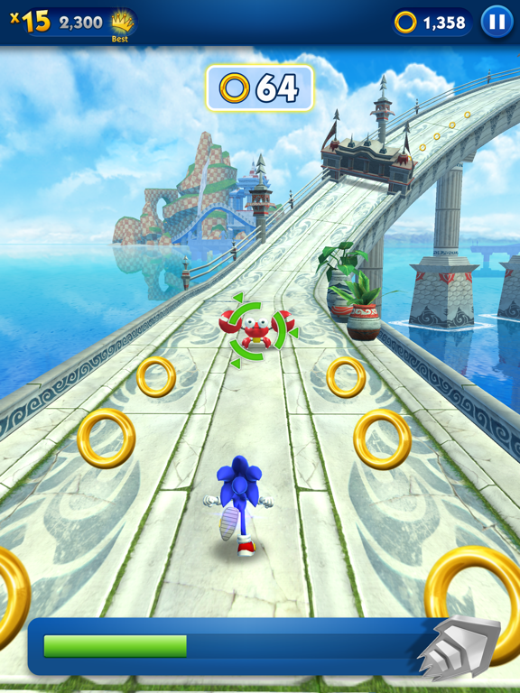 Sonic Dash+ iPad 應用截圖