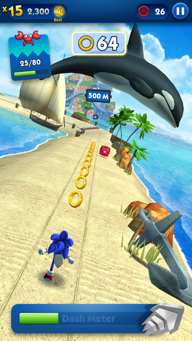 Sonic Dash+應用截圖