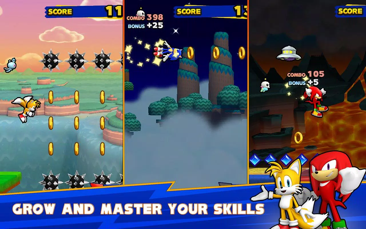 Sonic Runners Screenshots