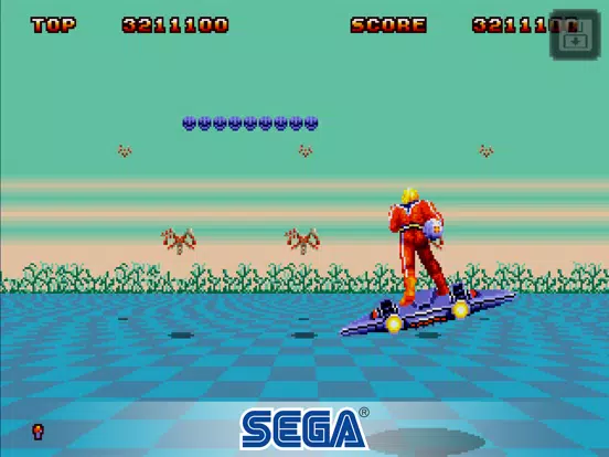 Capturas de tela do Space Harrier II Classic iPad 