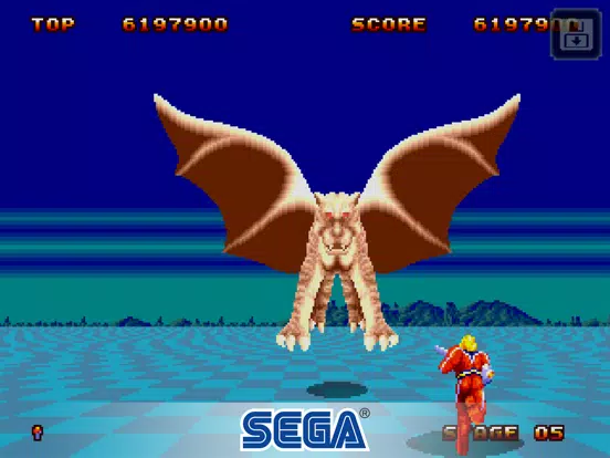 Capturas de tela do Space Harrier II Classic iPad 