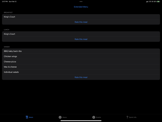 Bill's Gouge iPad Screenshots