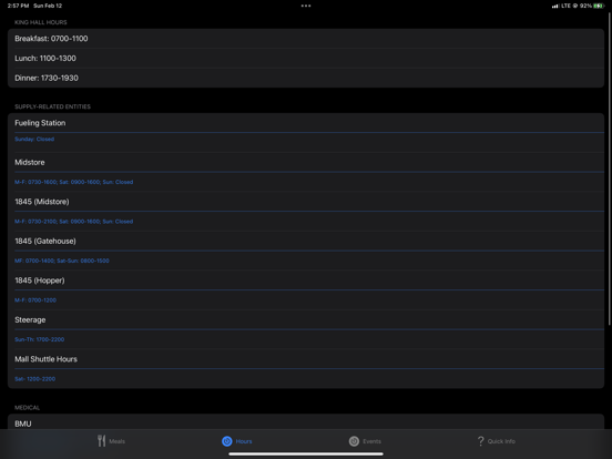 Bill's Gouge iPad Screenshots