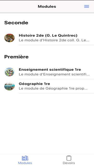 BiblioExos Screenshots