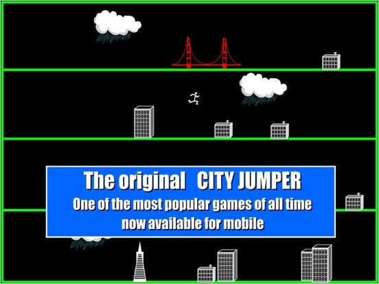 Tangkapan layar City Jumper iPad 