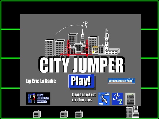 Tangkapan layar City Jumper iPad 