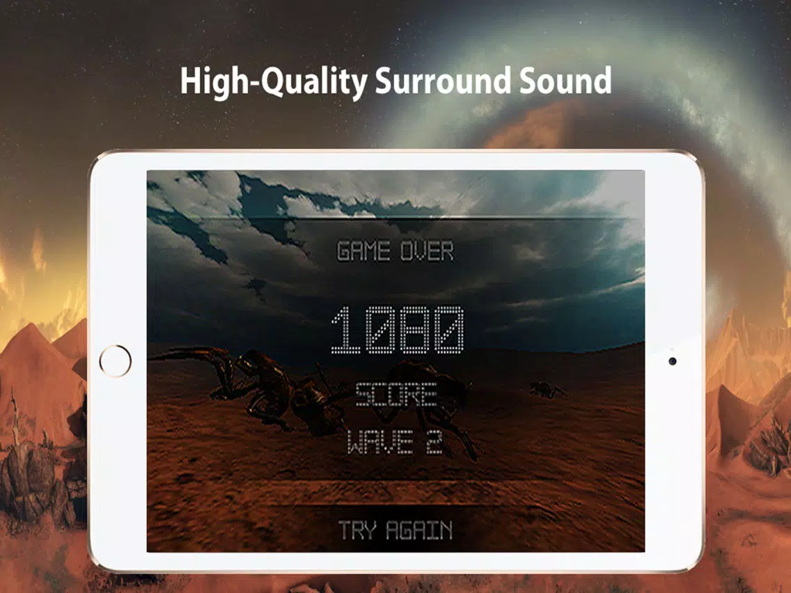 Capturas de tela do Insect Attack - Swarm Gun : Monster Isolation - FPS iPad 