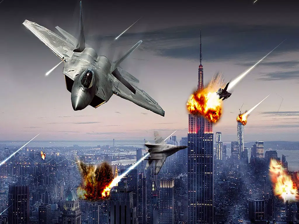 Sky Fighter Military Defence - Storm Missile iPad 应用截图