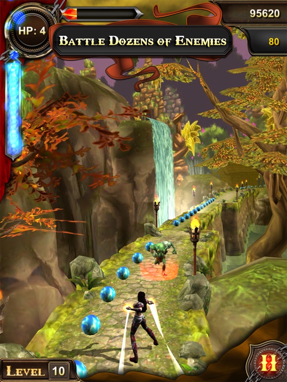 Zrzuty ekranu Endless Run Magic Stone iPad 