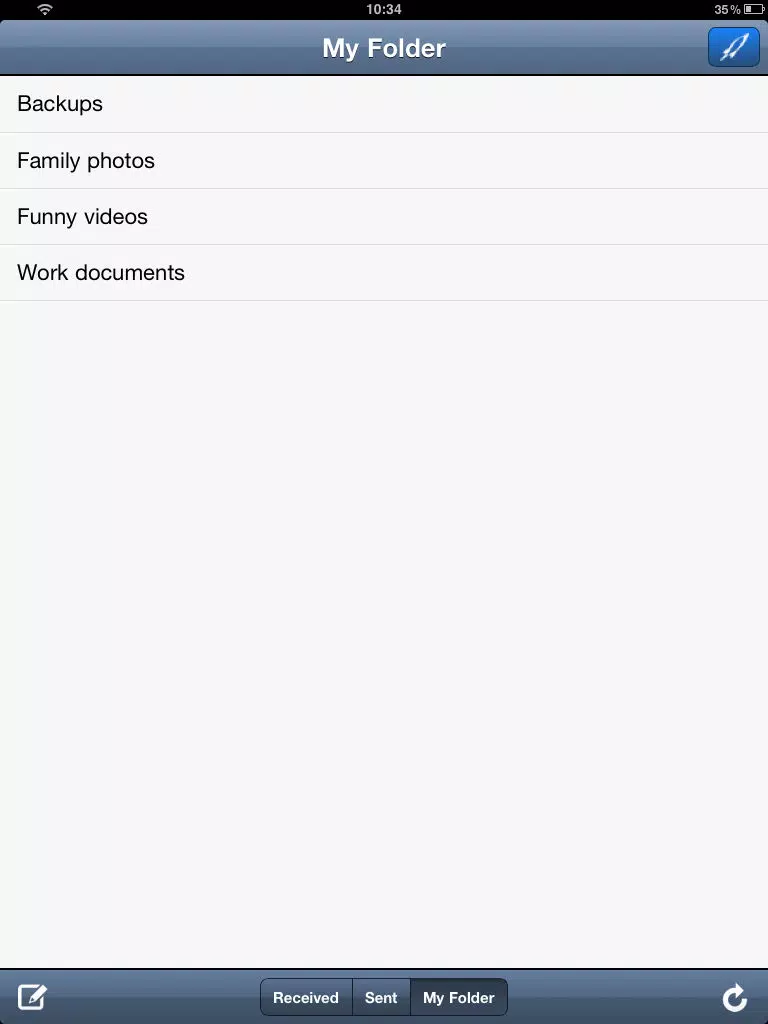 SendItz - Send, Share, Store Files iPad Screenshots
