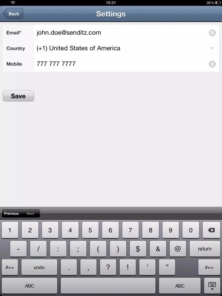 SendItz - Send, Share, Store Files iPad Screenshots