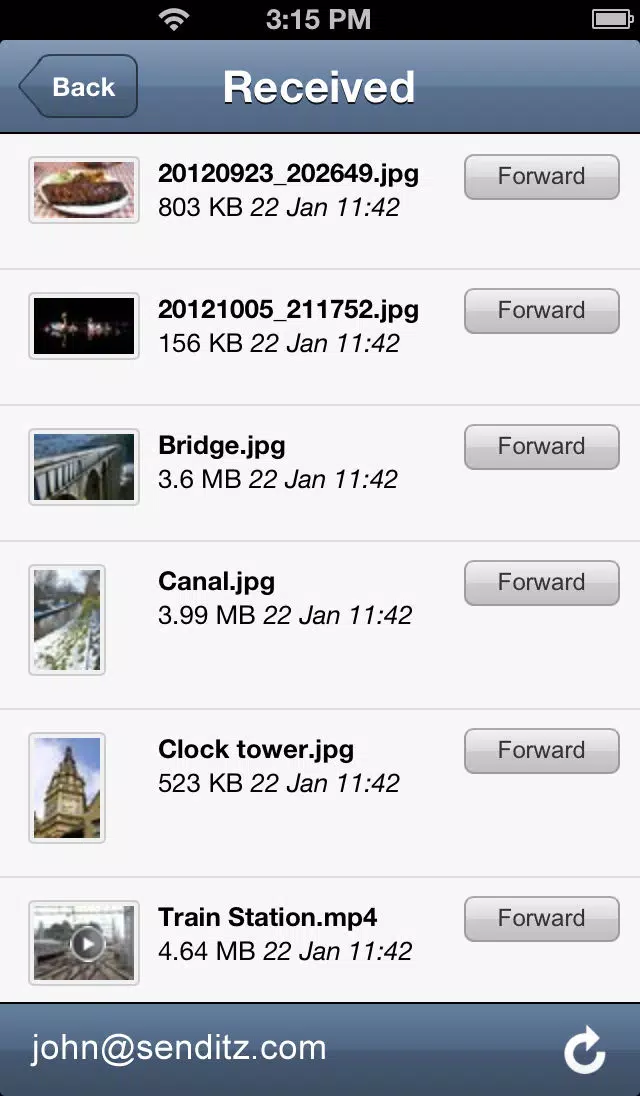 SendItz - Send, Share, Store Files Screenshots