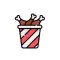 Fast Food Stickers.!