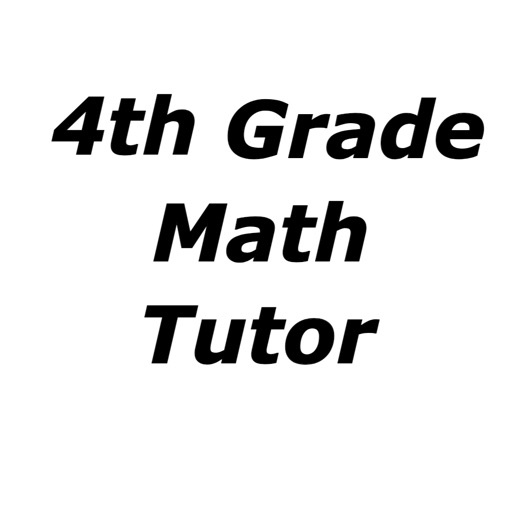 4th Grade Math Tutor 4th Grade Math Tutor