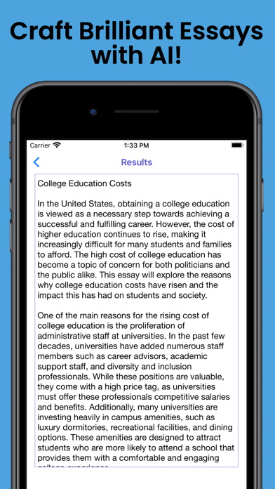 Paragraph Writer Screenshots