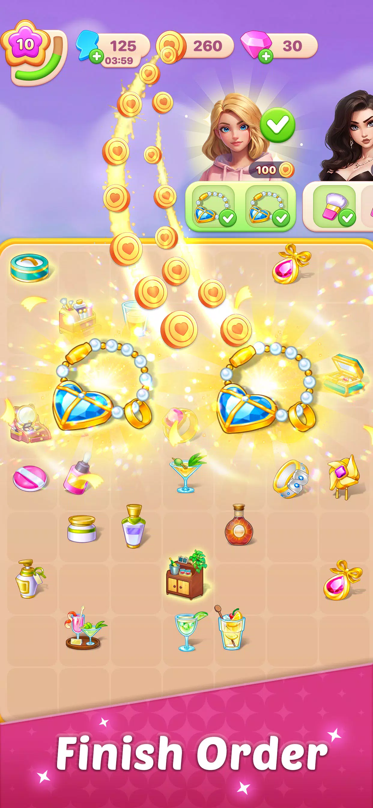 Serena’s Secret:Merge Makeover Screenshots