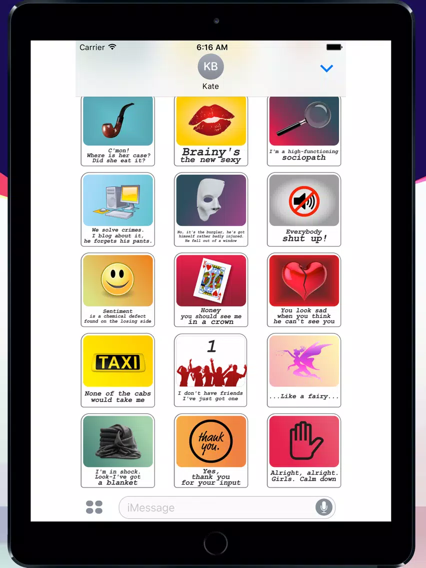 Tangkapan layar Master of Deduction iPad