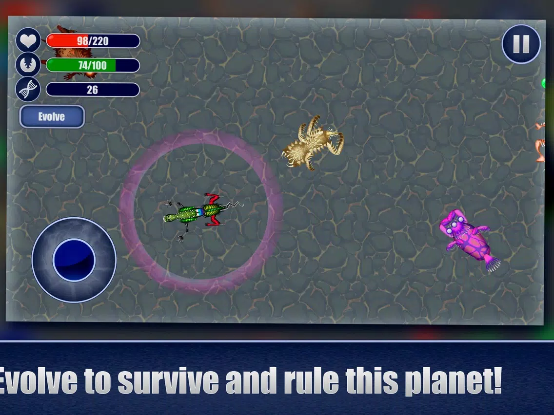 Evolve Alien Hybrid Monster iPad 應用截圖